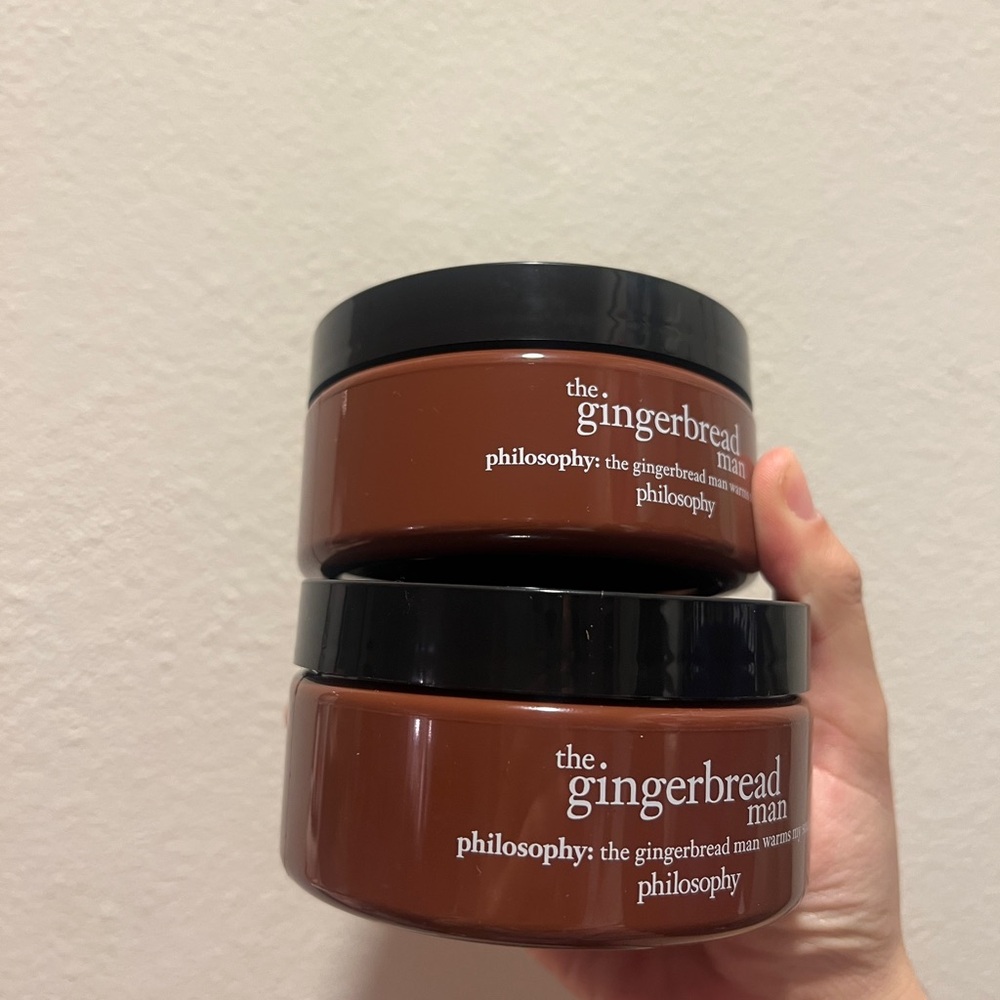 2X Philosophy the Gingerbread Man Glazed body soufflé 8 Oz